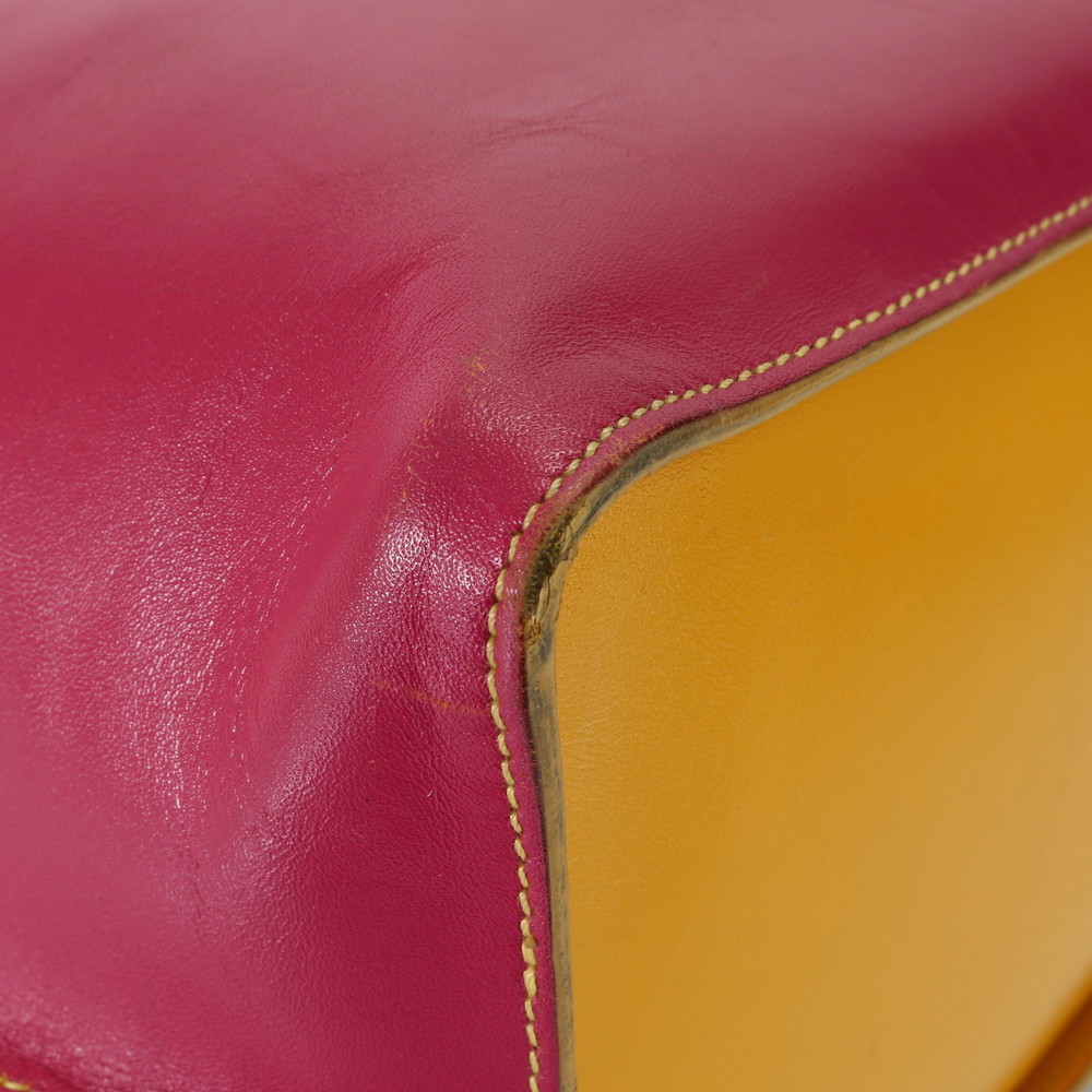 Fendi Leather Shoulder Bag Tote Pink AET - Picture 10 of 15